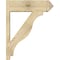 Ekena Millwork Funston Arts & Crafts Rough Sawn Outlooker, Douglas Fir, 8"W x 26"D x 32"H OUT08X26X32FST03RDF - alternate 2